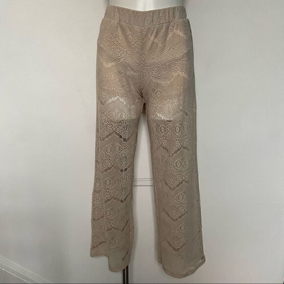 Kirra Lace Crochet Boho Beach Pants - Picture 7 of 7
